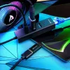 SHARKOON USB 3.2 Gen 1 3 prievadų aliumininis USB centras + Ethernet juodas