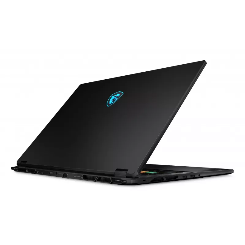 MSI Stealth 18 HX AI A2XWIG-042 nešiojamasis žaidimų kompiuteris, 18 colių UHD+ 3840x2400 120 Hz, Intel Core Ultra 9 275HX, 64 GB DDR5, 2 TB SSD, NVIDIA GeForce RTX 5080, Wi-Fi 7 (802.11be), Bluetooth, Windows 11 Pro, juodas