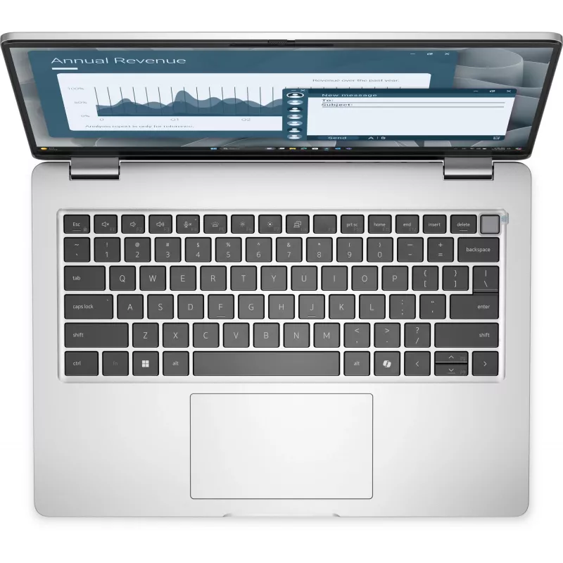 DELL Pro 14 PC14255 Copilot+ PC nešiojamasis kompiuteris AMD Ryzen AI 7 PRO 350 35,6 cm (14 colių) Full HD+ 16 GB DDR5 512 GB SSD Wi-Fi 6E Windows 11 Pro Platinum