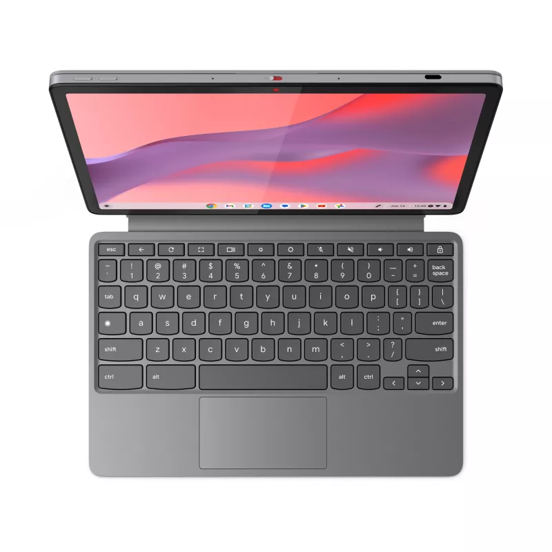 Lenovo Chromebook Duet 11M889 MediaTek Kompanio 838 27,8 cm (10,9 colio) liečiamasis ekranas WUXGA 8 GB LPDDR4x-SDRAM 128 GB eMMC Wi-Fi 6 (802.11ax) ChromeOS pilka