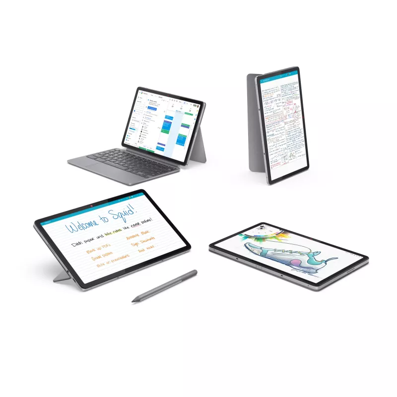Lenovo Chromebook Duet 11M889 MediaTek Kompanio 838 27,8 cm (10,9 colio) liečiamasis ekranas WUXGA 8 GB LPDDR4x-SDRAM 128 GB eMMC Wi-Fi 6 (802.11ax) ChromeOS pilka