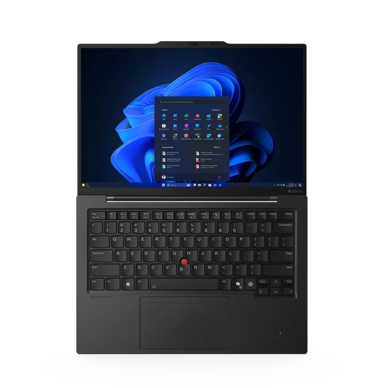 Nešiojamas kompiuteris Lenovo ThinkPad X1 Carbon Gen 13 Aura Edition Copilot+ PC Intel Core Ultra 7 258V 35,6 cm (14 colių) jutiklinis ekranas WUXGA 32 GB LPDDR5x-SDRAM 1 TB SSD „Wi-Fi 7“ (802.11be) „Windows 11 Pro“ juodos spalvos