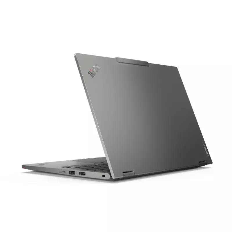 Hibridinis 2-in-1 nešiojamas kompiuteris Lenovo ThinkPad L13 Gen 6 — Intel Core Ultra 5 225U, 13,3 colio WUXGA jutiklinis, 16GB LPDDR5x, 512GB SSD, Windows 11 Pro, Pilka