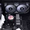 Vandens aušintuvas „Thermaltake CL-W322-PL12GM-B“ 12 cm juodai pilkas 2500 RPM 72,69 m³/h