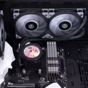 Vandens aušintuvas „Thermaltake CL-W322-PL12GM-B“ 12 cm juodai pilkas 2500 RPM 72,69 m³/h