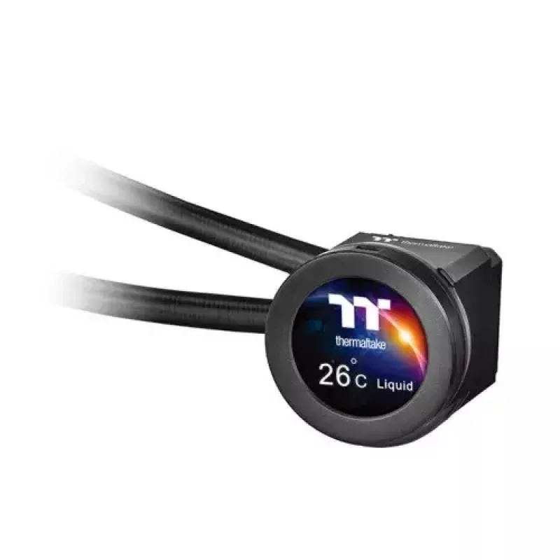Vandens aušintuvas „Thermaltake CL-W322-PL12GM-B“ 12 cm juodai pilkas 2500 RPM 72,69 m³/h