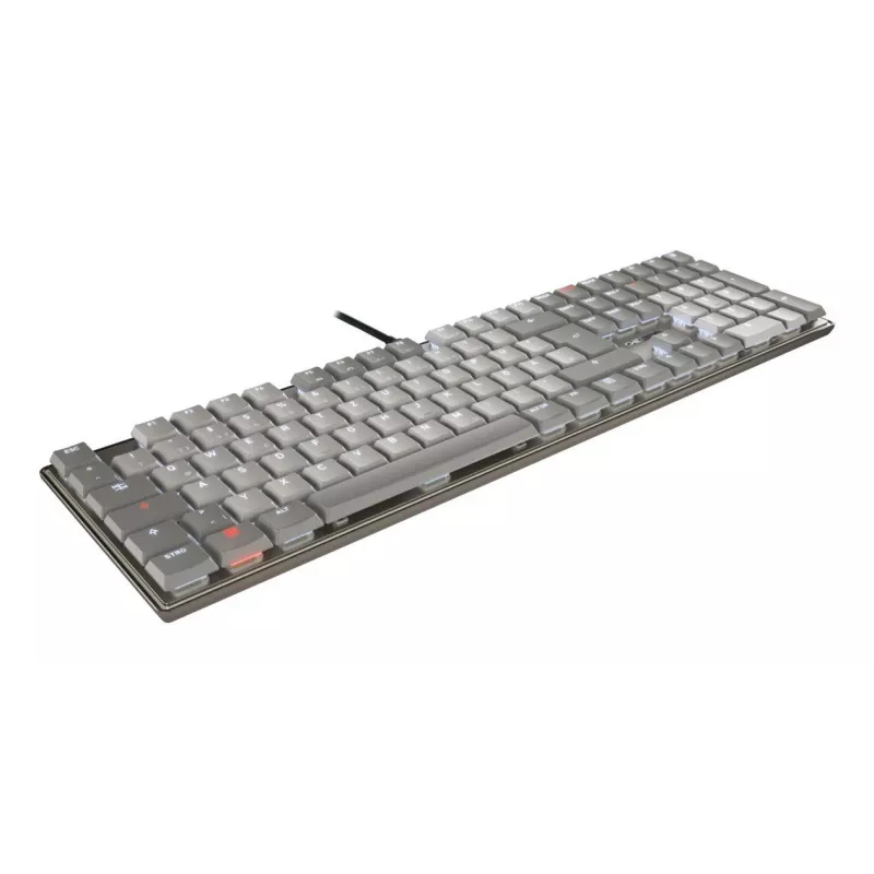 CHERRY KC 500 MX LP klaviatūra Home/Office USB QWERTZ vokiška pilka