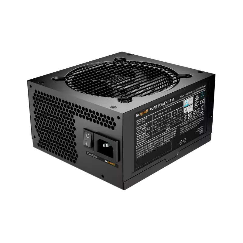 be quiet! Pure Power 13 M 650W maitinimo blokas 20+4 pin ATX ATX juodas