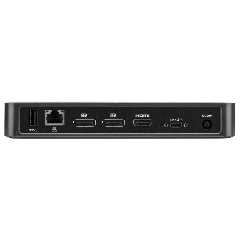 Targus DOCK430EUZ USB-C dokavimo stotelė su 85W įkrovimu, juoda
