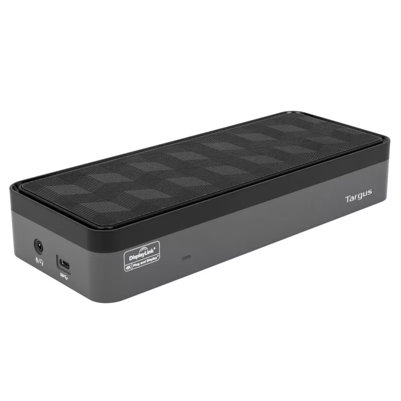 Targus DOCK570EUZ universalus USB-C dokas keturiems 4K ekranams, juodas