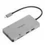Targus DOCK423EU USB-C dokavimo stotelė su dviem HDMI, 100W PD, sidabrinė