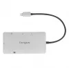 Targus DOCK423EU USB-C dokavimo stotelė su dviem HDMI, 100W PD, sidabrinė