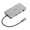 Targus DOCK423EU USB-C dokavimo stotelė su dviem HDMI, 100W PD, sidabrinė
