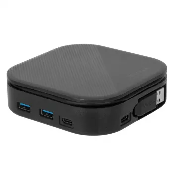 Targus DOCK116GLZ dokavimo stotelė / prievadų replikatorius, laidinis USB 3.2 Gen 2 (3.1 Gen 2) Type-C, juoda