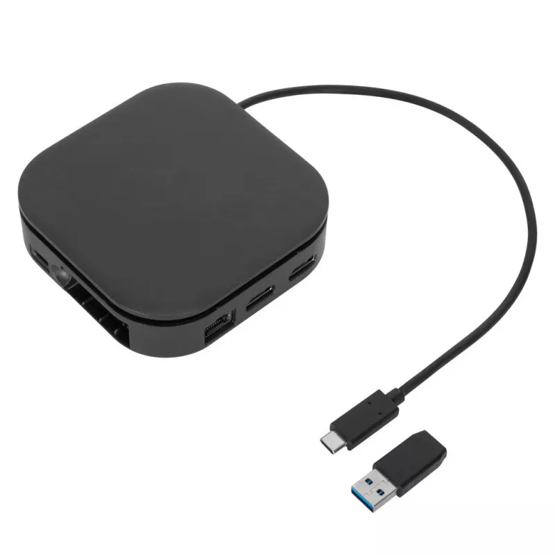 Targus DOCK116GLZ dokavimo stotelė / prievadų replikatorius, laidinis USB 3.2 Gen 2 (3.1 Gen 2) Type-C, juoda