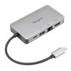 Docking stotelė Targus DOCK419, laidinė, USB 3.2 Gen 1 Type-C, pilka