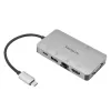 Docking stotelė Targus DOCK419, laidinė, USB 3.2 Gen 1 Type-C, pilka