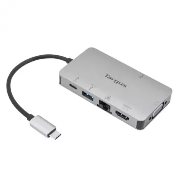 Docking stotelė Targus DOCK419, laidinė, USB 3.2 Gen 1 Type-C, pilka
