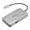 Docking stotelė Targus DOCK419, laidinė, USB 3.2 Gen 1 Type-C, pilka
