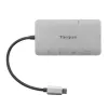 Docking stotelė Targus DOCK419, laidinė, USB 3.2 Gen 1 Type-C, pilka