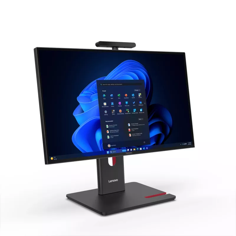 Lenovo ThinkCentre M90a Gen 6 viskas viename kompiuteris, 60,5 cm (23,8 colio) Full HD IPS, Intel Core Ultra 7, 32 GB DDR5, 512 GB SSD, Windows 11 Pro, juodas