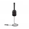 Yealink UH35 Dual UC USB-C/A ausinės, laidinės, 20–20000 Hz, skambučiams/muzikai, 139,5 g, juodos