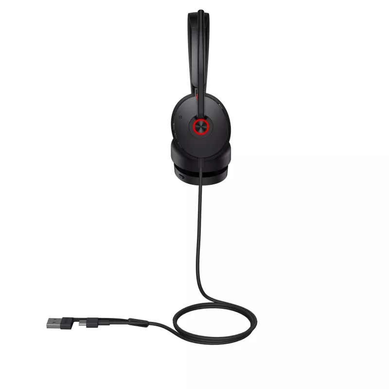 Yealink UH48 Dual Teams USB-C/A ausinės, laidinės, skambučiams/muzikai, 20–20000 Hz, 169 g, juodos