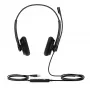 Yealink UH34 Lite Dual Teams ausinės, laidinės, 20–20000 Hz, biuras/skambučių centras, 110 g, juodos