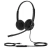 Yealink UH34 Lite Dual Teams ausinės, laidinės, 20–20000 Hz, biuras/skambučių centras, 110 g, juodos