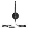 Yealink UH34 Lite Dual Teams ausinės, laidinės, 20–20000 Hz, biuras/skambučių centras, 110 g, juodos