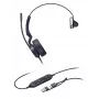 Yealink UH44 Mono Teams USB-C/A laidinė ausinė, biuro/skambučių centrui, 20–20000 Hz, 127 g, juoda