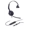 Yealink UH44 Mono Teams USB-C/A laidinė ausinė, biuro/skambučių centrui, 20–20000 Hz, 127 g, juoda