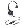Yealink UH46 Mono Teams USB-C/A laidinis ausinių komplektas, biurui / skambučių centrui, 20-20000 Hz, 127 g, juoda