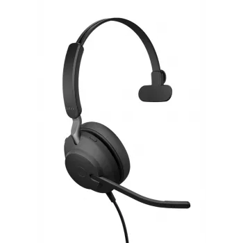 Jabra Evolve2 40 SE Ausinė Laidinė Ausinė Ant Galvos Biuras/Skambučių Centras USB Type-C / USB Type-A Juoda
