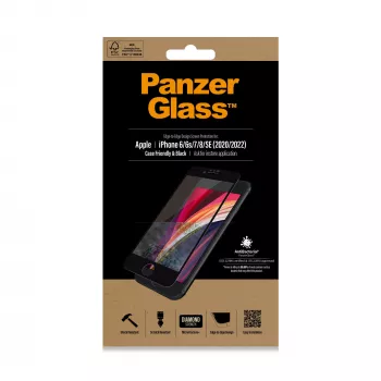 PanzerGlass ® Apsauginis stiklas iPhone 8 | 7 | 6s | 6 | SE (2020/2022) | Edge-to-Edge