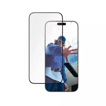 PanzerGlass® Keraminis ekrano apsauginis stiklas iPhone 16 Pro Max | Ultra-Wide Fit su EasyAligner
