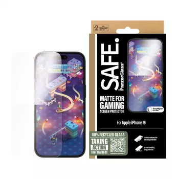 PanzerGlass SAFE. by ® Gaming Screen Protector iPhone 16 | 15 | Ultra-Wide Fit