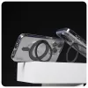 PanzerGlass CARE™ by ® Dėklas Skaidrus su Juodu Pėdeliu ir MagSafe iPhone 16