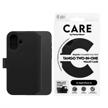 PanzerGlass CARE™ by ® Tango 2-in-1 Wallet Case su MagSafe, iPhone 16