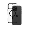 PanzerGlass CARE™ by ® Urban Combat dėklas permatomas su juodu rėmu ir MagSafe, skirtas iPhone 16 Pro Max