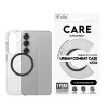 PanzerGlass CARE™ by ® Urban Combat Case Skaidrus su Juodu, suderinamas su Qi, Samsung Galaxy S25