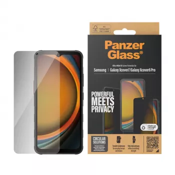 PanzerGlass® privatumo ekrano apsauga Samsung Galaxy Xcover7 Pro | Xcover7 | Xcover6 Pro | Ultra-Wide Fit