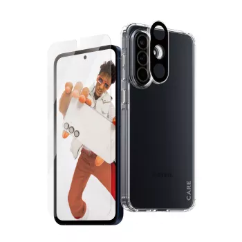 PanzerGlass® | CARE by® Flagship 3-in-1 rinkinys Samsung Galaxy A56 5G