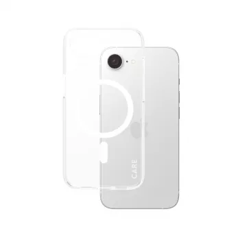 Dėklas PanzerGlass CARE by Flagship Case Urban Combat Skaidrus Qi suderinamas iPhone 16e