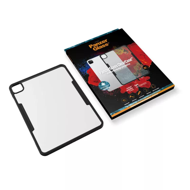 PanzerGlass® ClearCase™ iPad Pro 11″ (2018, 2020-2022) dėklas, juodas