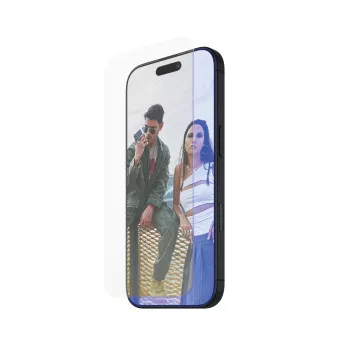 PanzerGlass SAFE. by® Anti-Blue Light Screen Protector iPhone 16 Plus | 15 Plus | Ultra-Wide Fit