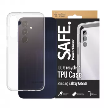 PanzerGlass SAFE. by ® TPU dėklas Samsung Galaxy A25 5G | Skaidrus
