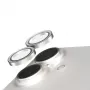 Apsauginiai objektyvų žiedai PanzerGlass SAFE. Glitter Silver iPhone '24 6,1 colio | 6,7 colio