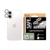 Apsauginiai objektyvų žiedai PanzerGlass SAFE. Glitter Silver iPhone '24 6,1 colio | 6,7 colio