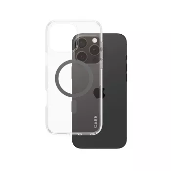 PanzerGlass CARE™ by ® Urban Combat Case Transparentus su juodu MagSafe iPhone 16 Pro Max